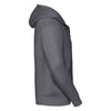 Russell Men's Convoy Grey Authentic Zip Hooded Sweatshirt