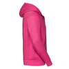 Russell Men's Fuchsia Authentic Zip Hooded Sweatshirt