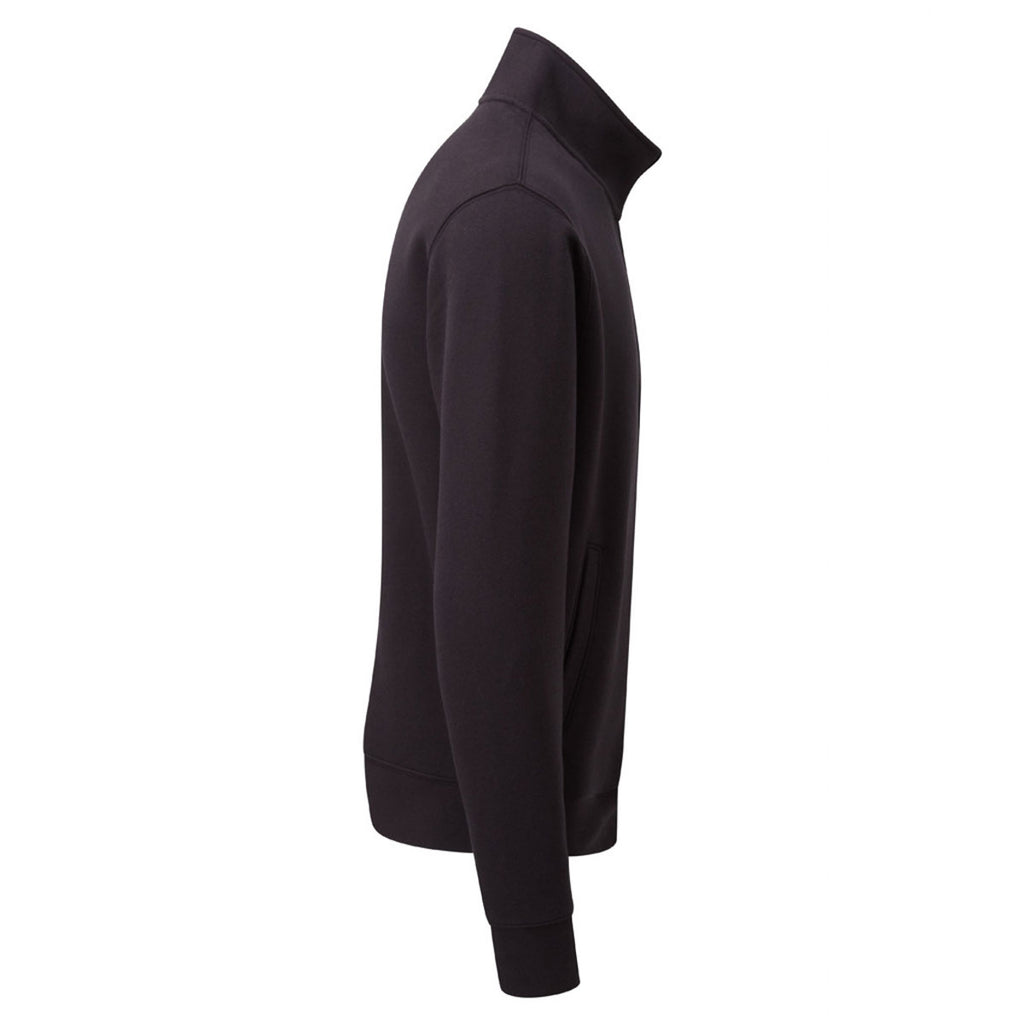 Russell Men's Black Authentic Sweat Jacket