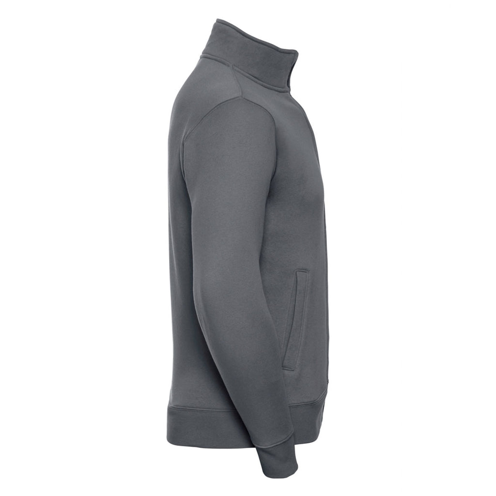 Russell Men's Convoy Grey Authentic Sweat Jacket