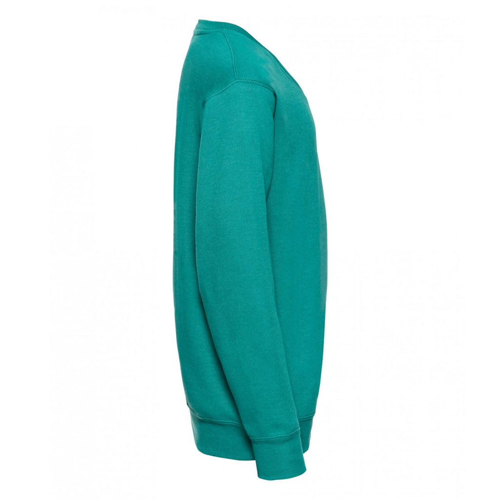 Jerzees Schoolgear Youth Winter Emerald V Neck Sweatshirt