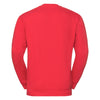 Russell Men's Bright Red V Neck Sweatshirt