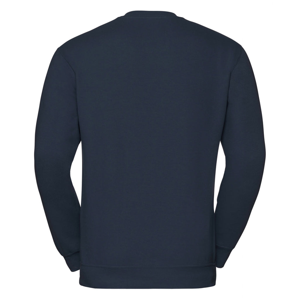 Russell Men's French Navy V Neck Sweatshirt