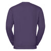 Russell Men's Purple V Neck Sweatshirt