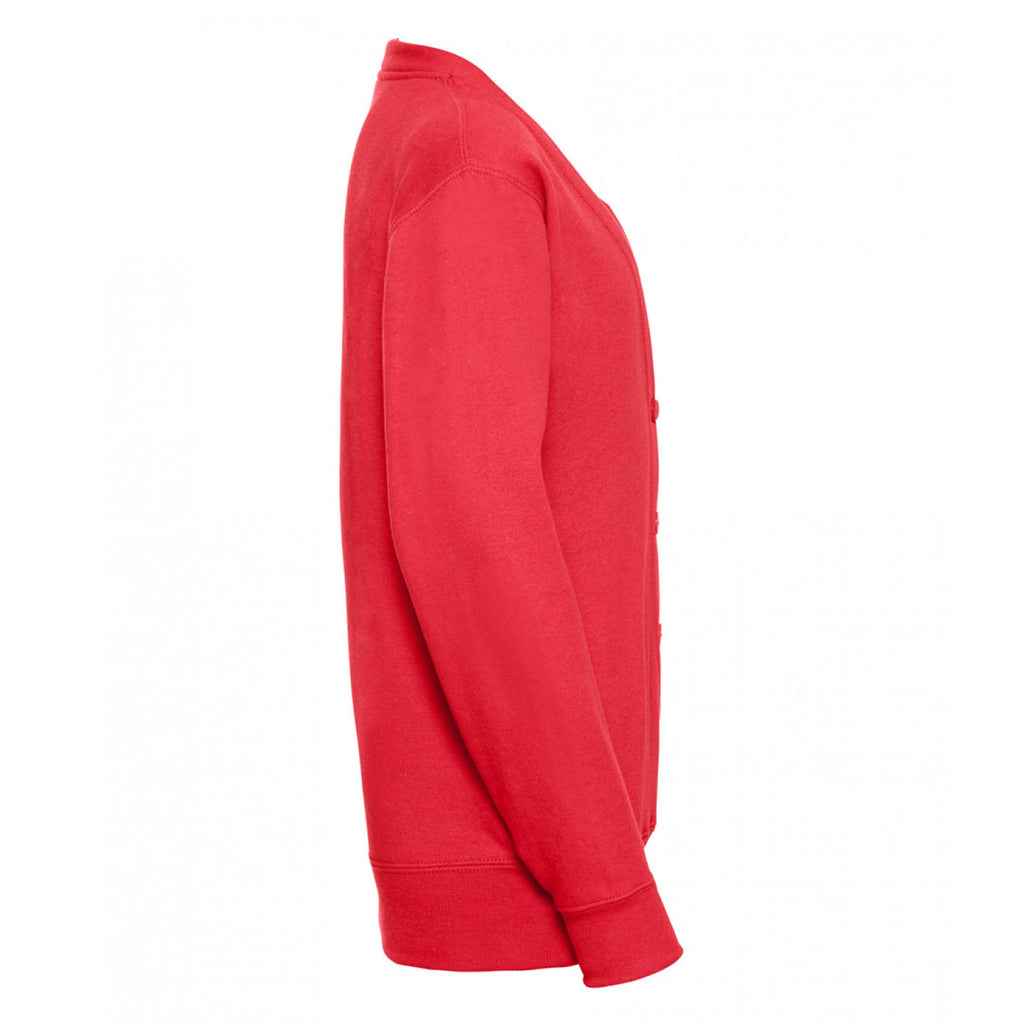Jerzees Schoolgear Youth Bright Red Cardigan