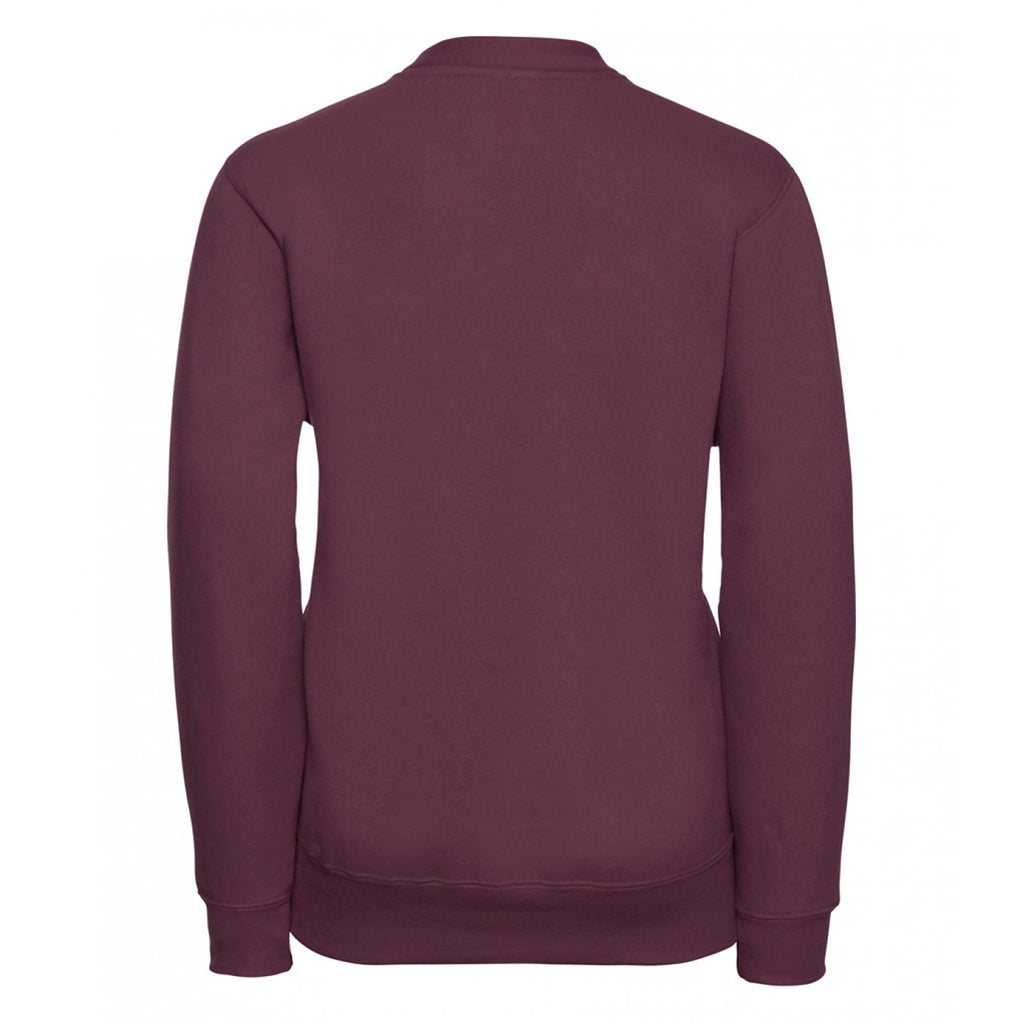 Jerzees Schoolgear Youth Burgundy Cardigan