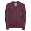 273b-jerzees-schoolgear-burgundy-cardigan