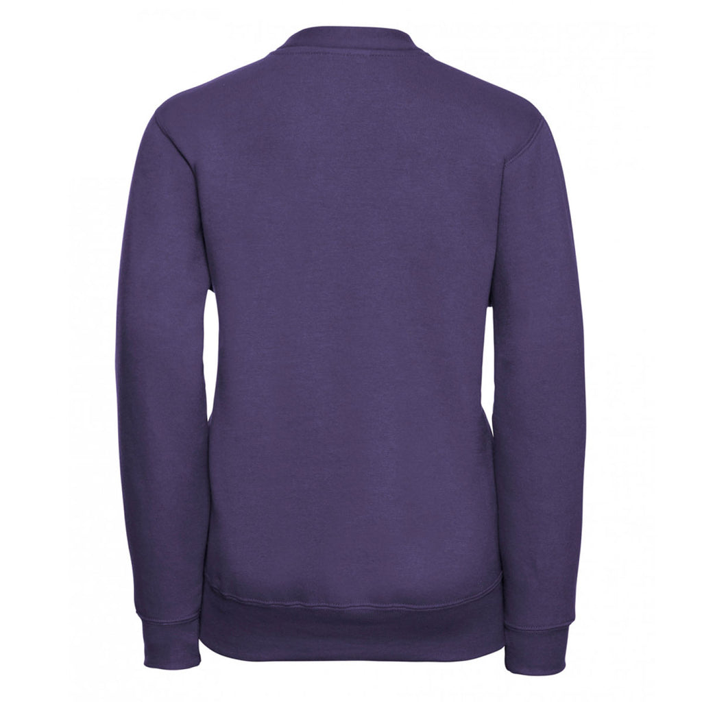 Jerzees Schoolgear Youth Purple Cardigan
