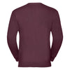 Russell Men's Burgundy Cardigan