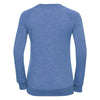 Russell Women's Blue Marl HD Raglan Sweatshirt