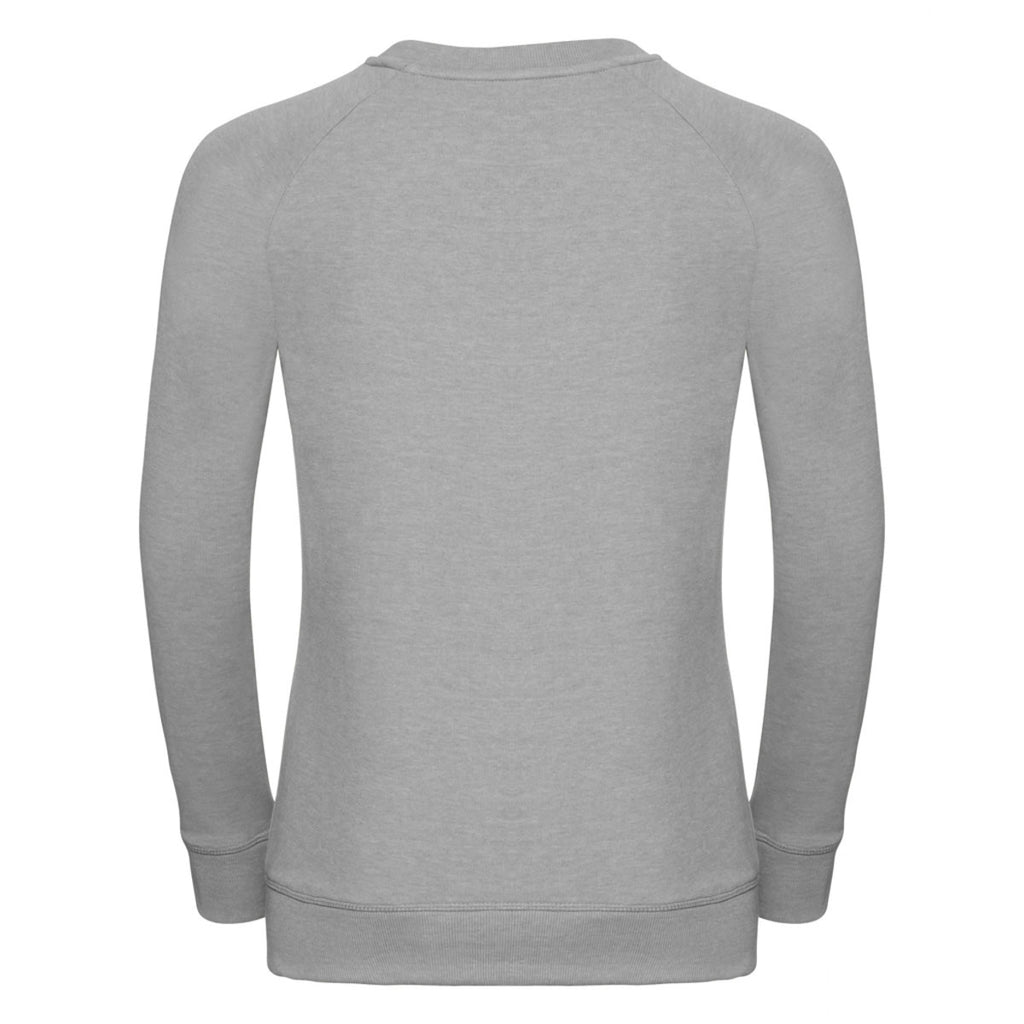 Russell Women's Silver Marl HD Raglan Sweatshirt