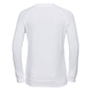 Russell Women's White HD Raglan Sweatshirt