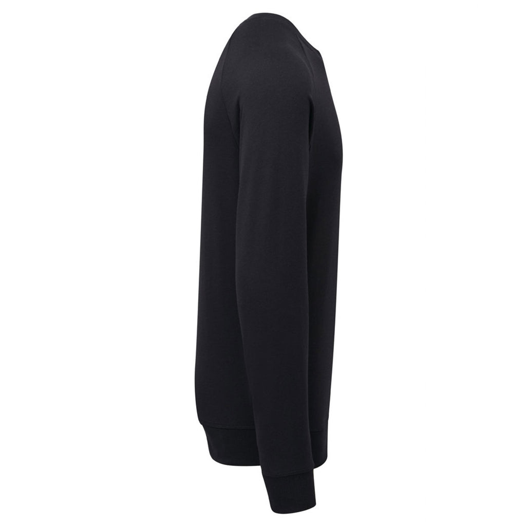 Russell Men's Black HD Raglan Sweatshirt