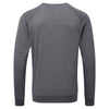 Russell Men's Grey Marl HD Raglan Sweatshirt