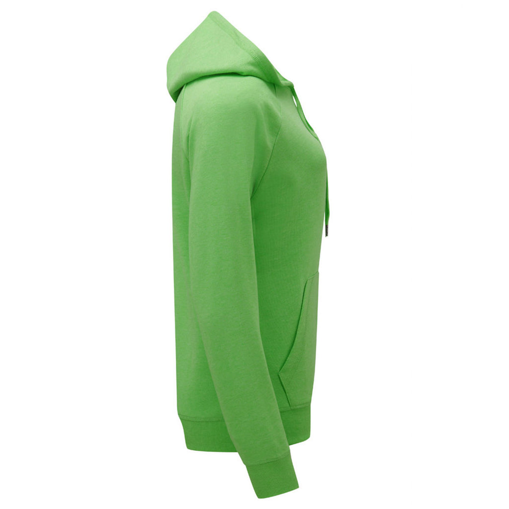 Russell Women's Green Marl HD Hooded Sweatshirt