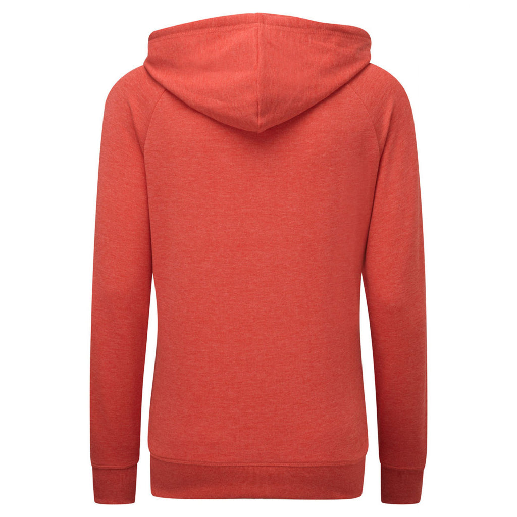 Russell Women's Red Marl HD Hooded Sweatshirt