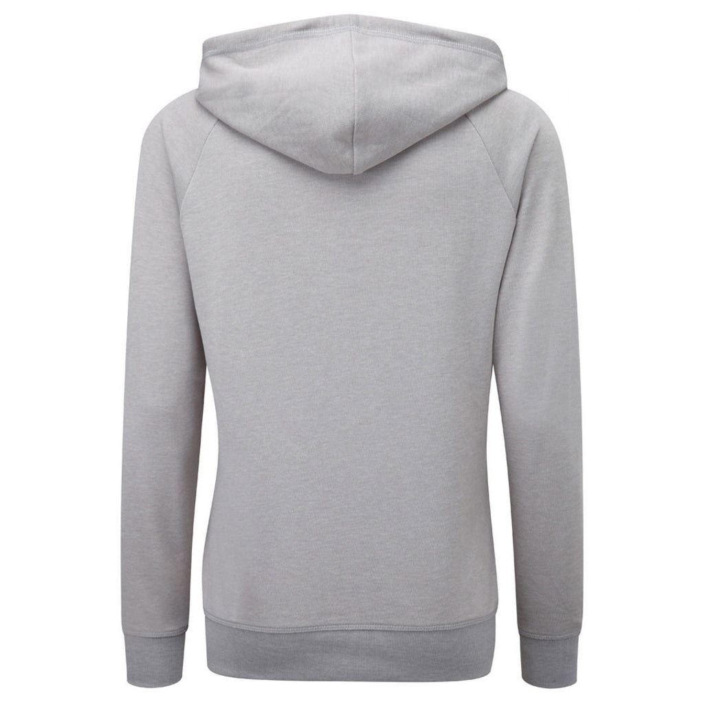 Russell Women's Silver Marl HD Hooded Sweatshirt