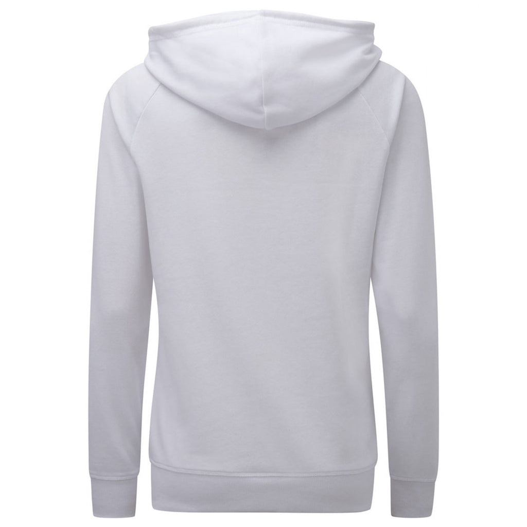 Russell Women's White HD Hooded Sweatshirt