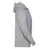 Russell Men's Silver Marl HD Hooded Sweatshirt