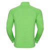 Russell Men's Green Marl HD Zip Neck Sweatshirt