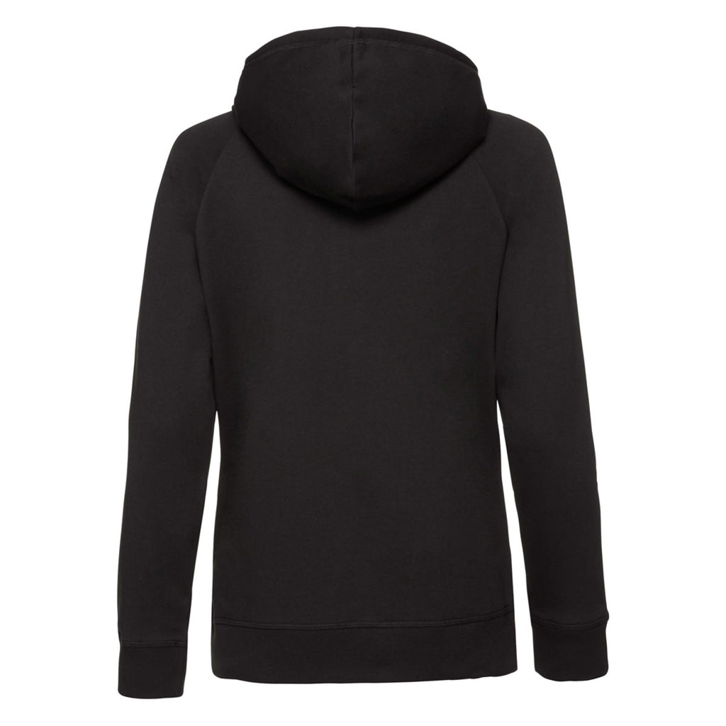 Russell Women's Black HD Zip Hooded Sweatshirt