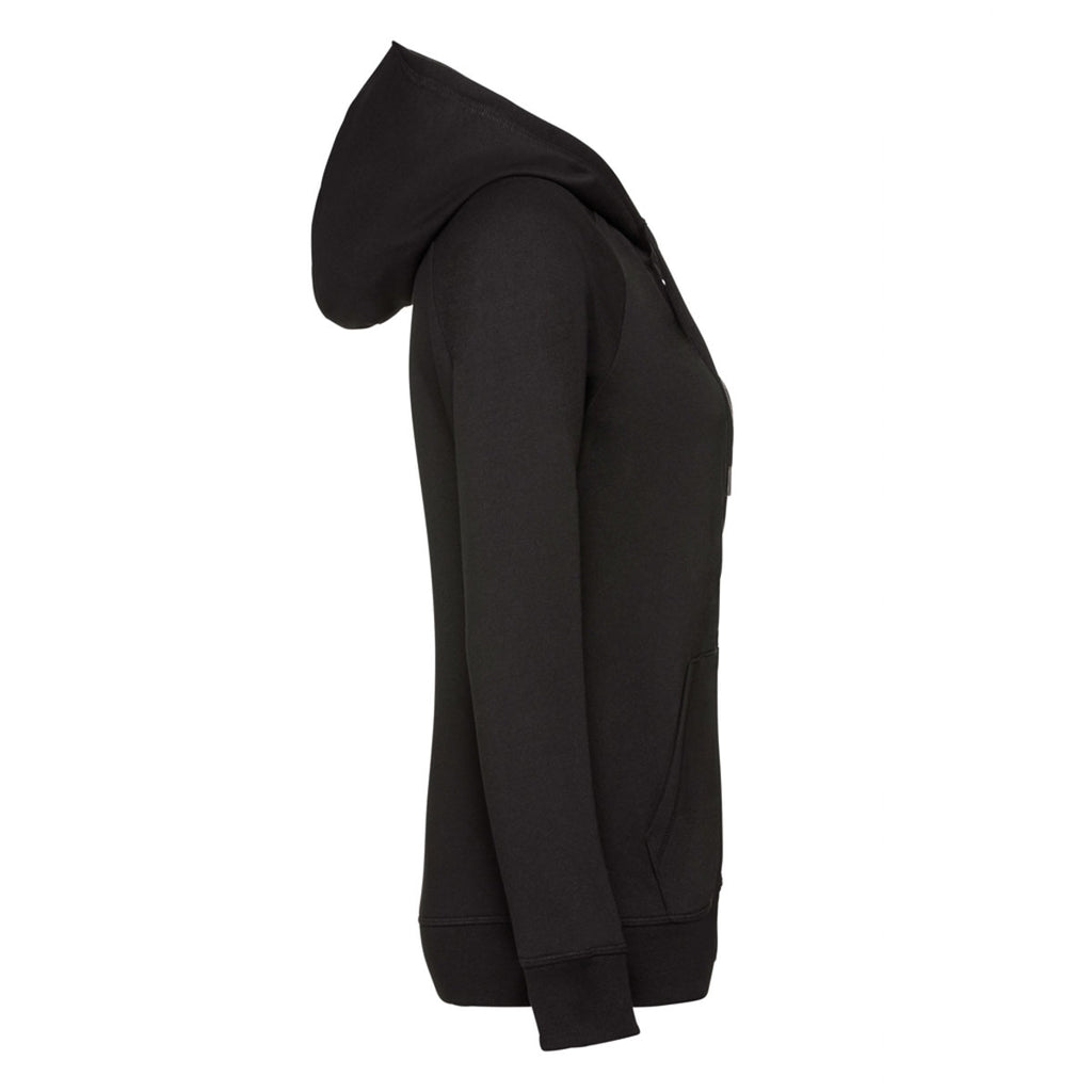 Russell Women's Black HD Zip Hooded Sweatshirt