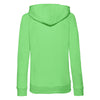 Russell Women's Green Marl HD Zip Hooded Sweatshirt