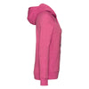 Russell Women's Pink Marl HD Zip Hooded Sweatshirt