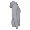 Russell Women's Silver Marl HD Zip Hooded Sweatshirt
