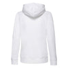 Russell Women's White HD Zip Hooded Sweatshirt