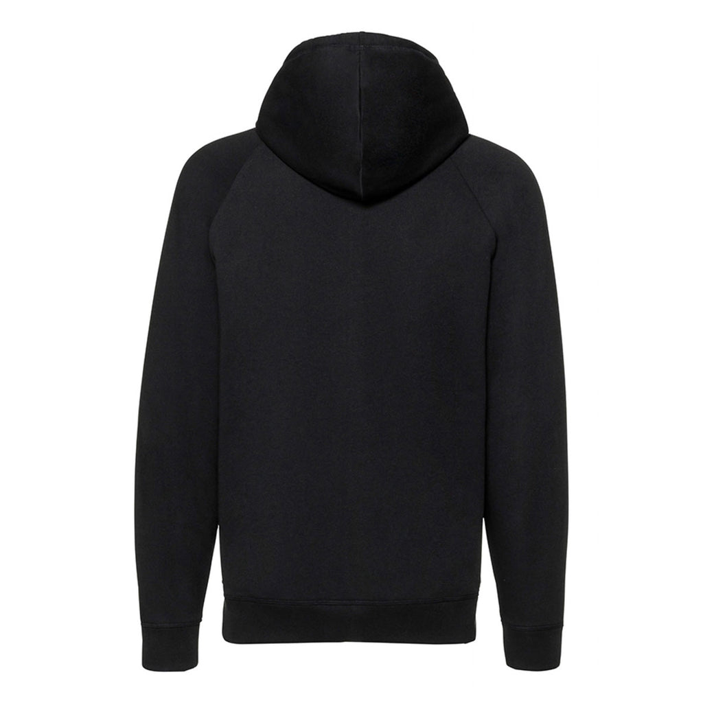 Russell Men's Black HD Zip Hooded Sweatshirt