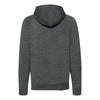 Russell Men's Grey Marl HD Zip Hooded Sweatshirt