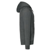 Russell Men's Grey Marl HD Zip Hooded Sweatshirt