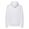 Russell Men's White HD Zip Hooded Sweatshirt