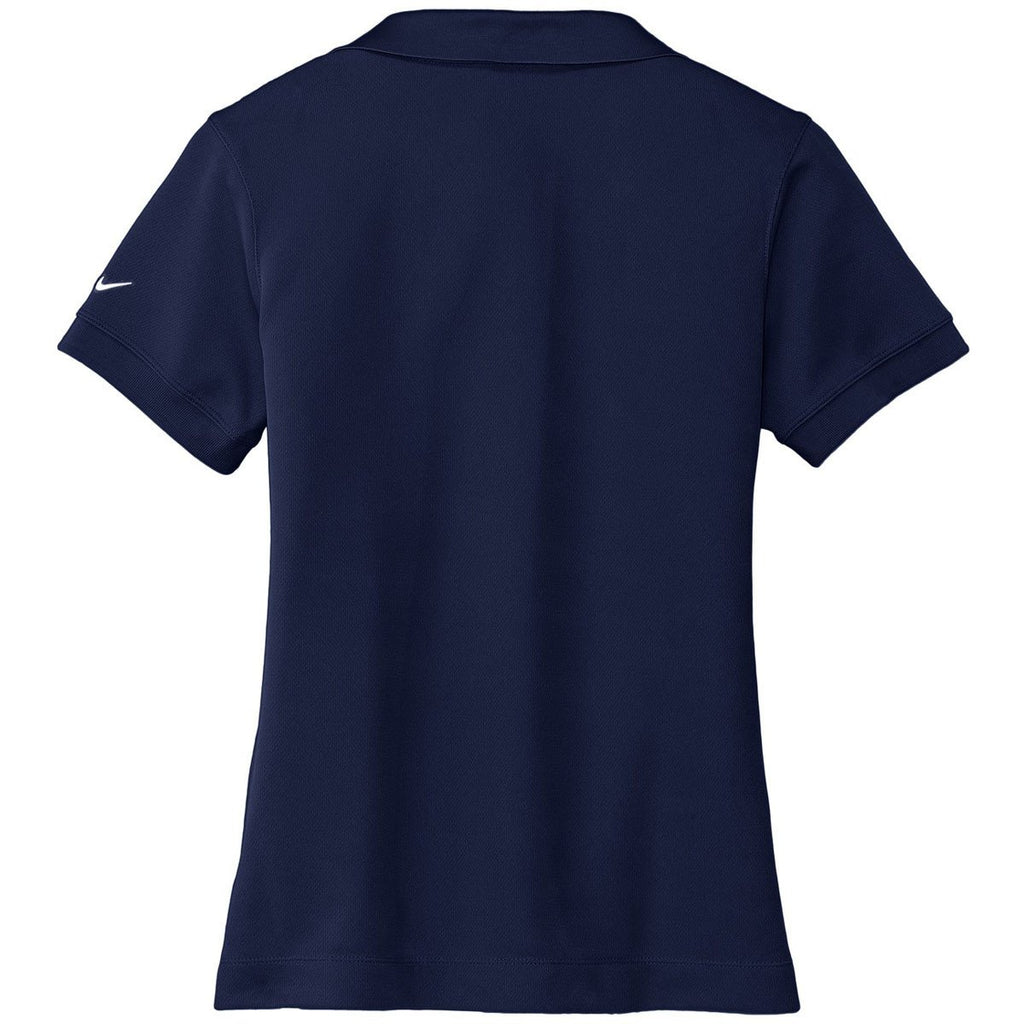 Nike Women's Navy Dri-FIT S/S Classic Polo