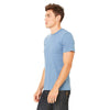 Bella + Canvas Unisex Steel Blue Jersey Short-Sleeve T-Shirt