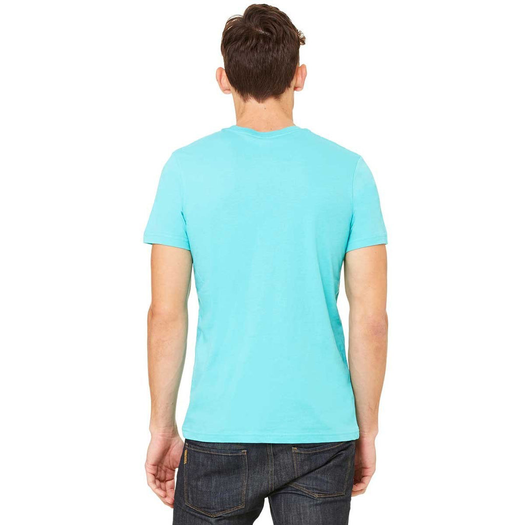 Bella + Canvas Unisex Teal Jersey Short-Sleeve T-Shirt
