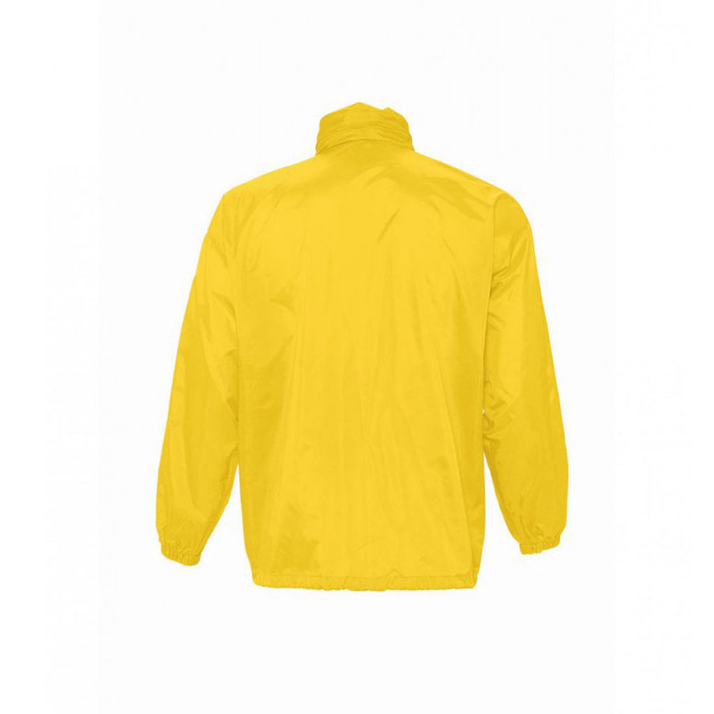SOL'S Unisex Gold Surf Windbreaker Jacket