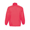 SOL'S Unisex Neon Coral Surf Windbreaker Jacket