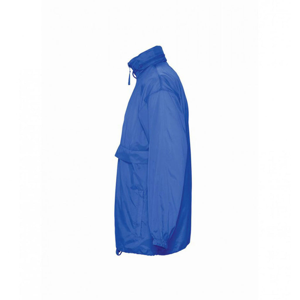 SOL'S Unisex Royal Blue Surf Windbreaker Jacket