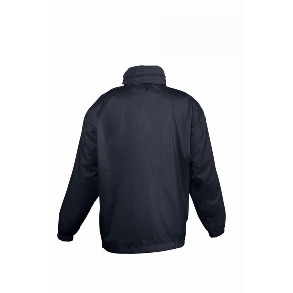 SOL'S Youth Navy Surf Windbreaker Jacket