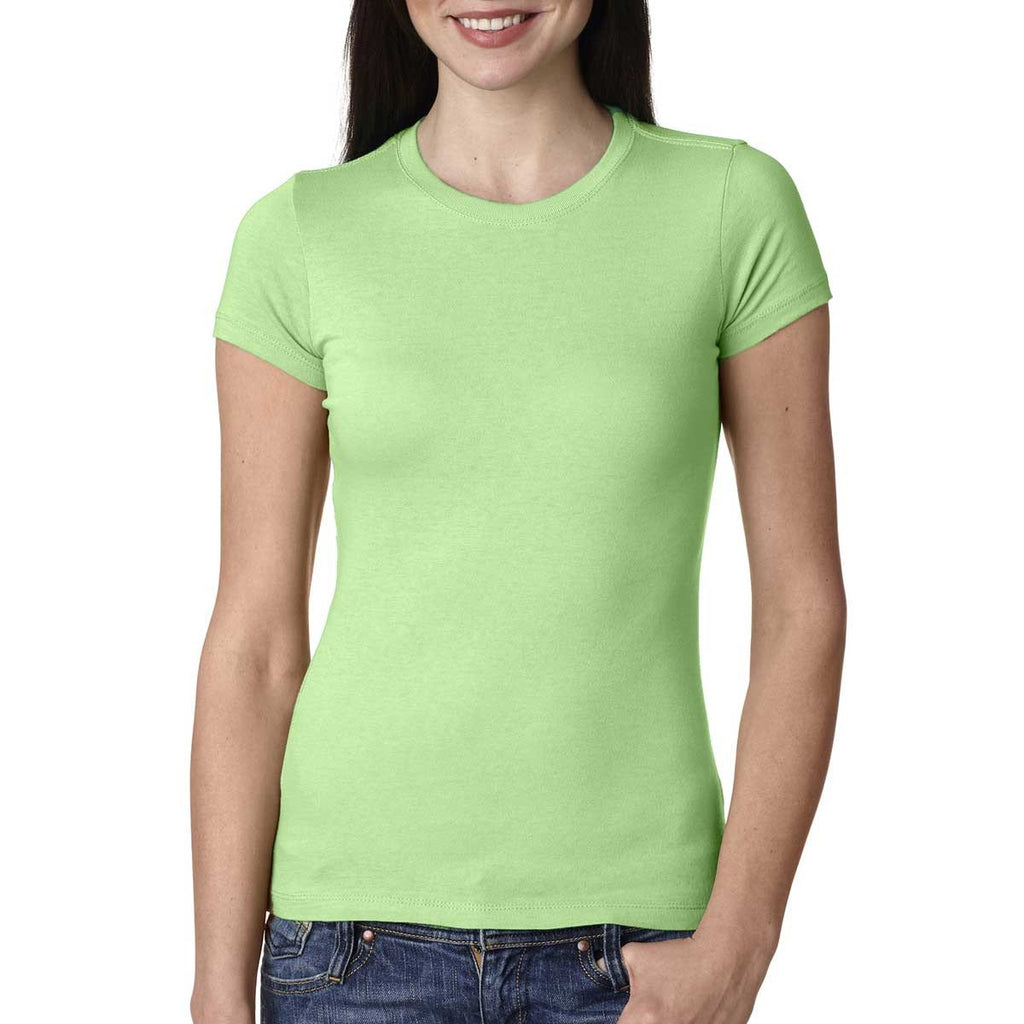 Next Level Women's Apple Green Perfect Tee