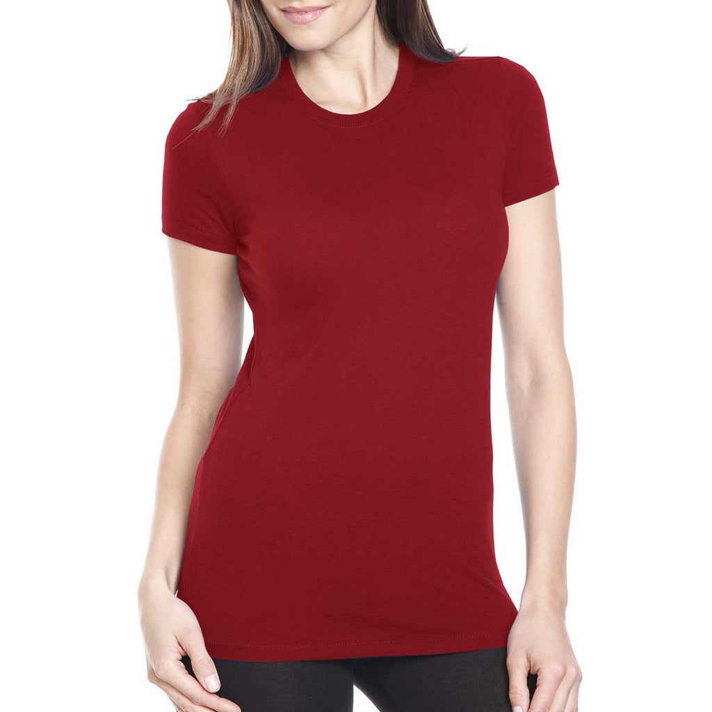 Next Level Women's Scarlet Perfect Tee