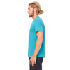 Bella + Canvas Unisex Teal Triblend Short-Sleeve V-Neck T-Shirt