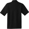 Nike Men's Black Dri-FIT S/S Cross-Over Texture Polo