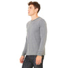 Bella + Canvas Men's Deep Heather Jersey Long-Sleeve T-Shirt