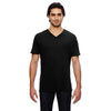 av110-anvil-black-v-neck-tee