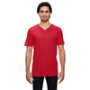 av110-anvil-red-v-neck-tee