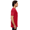 Anvil Men's Red 3.2 oz. Featherweight Short-Sleeve V-Neck T-Shirt