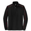 red-nike-quarter-zip